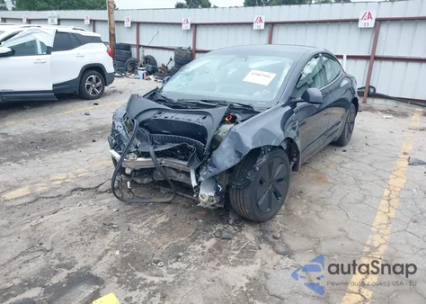 2024 Tesla Model 3 Long Range Dual Motor All-Wheel Drive из США, поврежденный, VIN 5YJ3E1EB8RF717243